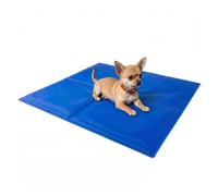 Lizzy Dog Cooling Mat 40x50cm Self Cooling Gel Pad for Dogs up to 30kg Pet Cooling Mat No Water or Electricity Portable Foldable Mat for Summer Cooling Indoor Outdoor Use