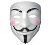 Lizzy Face mask for adult | Purge Mask for Festival Cosplay Halloween Fancy Dress Costume accessory Masquerade Parties, Carnival Scary Masks, Anonymous Night Party (Plain Anonymous Mask)