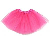 Lizzy Girls Pig Tutu Costume Fancy Dress Halloween Tutu Ears Animal Accessory Set (Kids Pink Tutu)