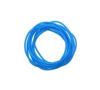 Lizzy | Gummie Bracelets Pack | 12 Neon Rubber Bangles, Turquoise | Lightweight, Stretchy, Comfortable Fit | Party Bag Fillers, 80s Fancy Dress Accessory