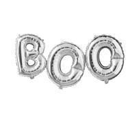 Lizzy Halloween Balloons | Home, Garden Latex Balloon Inflatable Props Decorations Indoor Outdoor Themed Party Spooky kids Birthday (BOO Foil Balloons)