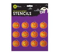 Lizzy Halloween Pumpkin Carving Stencils | Pack of 12 Stencils | Pumpkin Carving Essential | Easy to Use