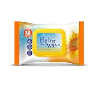 Lizzy Hayfever Relief Wipes (1 Pack 30 Wipes) | Enriched with Tea Tree & Peppermint Oil | Anti-Allergen Wipes for Face & Hands | Removes Pollen, Dust & Pet Allergens (1 Pack 30 Wipes)