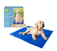 Lizzy Medium Pet Cooling Mat 40cm x 50cm | Self-Cooling Gel Mat for Dogs up to 30kg | No Water, Electricity or Refrigeration Needed | Wipe-Clean, Portable Pad for Summer Comfort