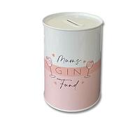Lizzy Mother's Day Money Tin | Novelty Fund Saving Jar Unique Mother's Day Birthday Present Gifts (Mum’s Gin Fund)