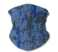 Lizzy Multi functional Head wear Bandana Face Cover | Unisex | One Size Fits Most | Face Cover Neck Tube Snood Scarf Reusable UK (3D Geometric Design)