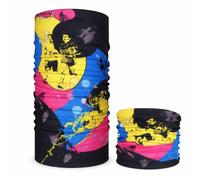 Lizzy Multi functional Head wear Bandana Face Cover | Unisex | One Size Fits Most | Face Cover Neck Tube Snood Scarf Reusable UK (Sport Digital Print)