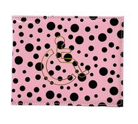 Lizzy Parking Disabled Badge Holders PU Leather Wallet Protector Blue Badge Timer Holder Protector Hologram (Polka Dot Light Pink)