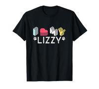 Lizzy Personalized Dog Name Pet Lover T-Shirt