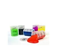 Lizzy Slime Barrels Toxic Waste Barrel O’ Slime 6 Assorted Neon Colours Kids Party Bag Favours Loot Bag Fillers Lucky Dip Favours Stocking Fillers for Boys and Girls (Small Barrel, 6, Piece)