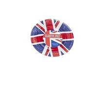 Lizzy Union Jack Party Decorations Accessories | King Charles III Coronation 2023 | Bunting Plates Cups Bowls Indoor or Outdoor Party Football Games(10Pk Small Union Jack Plates)