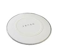 Lizzy Wireless Phone Charger Pad | White, USB, 20V Output | Sleek Compact Design, 100cm Cable, 6mm Transmission | QI Charging for Apple Android Devices