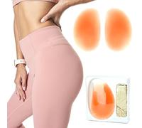 Lizzy Women Silicone Butt Lifter Pads Panty Booty Bum Enhancer Padded Butt Lifter Fake Buttock Shapewear Control Knickers Underwear Panties Hip Enhancer (Standard, Beige, Extra Large)