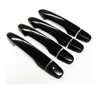 LJ INTERNATIONAL Quality Accessories Glossy Black Door Handle Overlays Compatible with 2012-2016 Honda Civic/CR-V