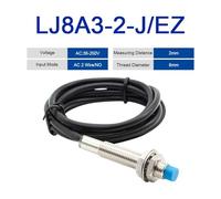 LJ8A3-2-Z-BX/AX Proximity Switch BY/AY/EX/DX/DZ/EZ PNP/NPN NO NC M8 2mm Detect distance Inductive Sensor Switch(LJ8A3-2-J-EZ)
