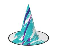 LJABCVNN 90'S Cup Design Print Halloween Witch Hat For Halloween Party, Carnival, A Must Have Costume Accessories