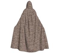 LJABCVNN Brick Wall. Print Adult Halloween Hooded Cloak, Comfortable For Cosplay/Parties/Haunted Houses