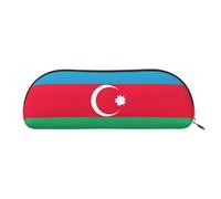 LJABCVNN Flag of Azerbaijan Print Pencil Bag for Boys & Girls for School Office Travel, Back to School Present