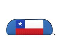 LJABCVNN Flag of Chile Print Pencil Bag for Boys & Girls for School Office Travel, Back to School Present