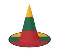 LJABCVNN Flag Of Lithuania Print Halloween Witch Hat For Halloween Party, Carnival, A Must Have Costume Accessories