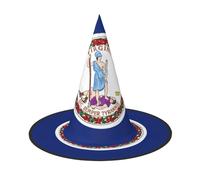 LJABCVNN Flag Of Virginia Print Halloween Witch Hat For Halloween Party, Carnival, A Must Have Costume Accessories