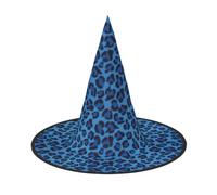 LJABCVNN Leopard Skin Animal Print Halloween Witch Hat For Halloween Party, Carnival, A Must Have Costume Accessories