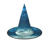 LJABCVNN Ocean. Print Halloween Witch Hat For Halloween Party, Carnival, A Must Have Costume Accessories