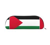 LJABCVNN Palestine Flag Print Pencil Bag for Boys & Girls for School Office Travel, Back to School Present