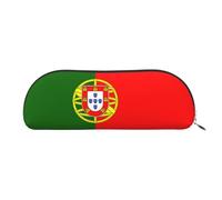 LJABCVNN Portuguese Flag Print Pencil Bag for Boys & Girls for School Office Travel, Back to School Present