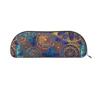 LJABCVNN Starry Sky Mandala Print Pencil Bag for Boys & Girls for School Office Travel, Back to School Present