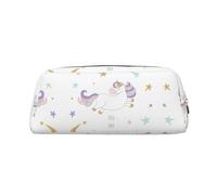 LJABCVNN You are Magical Print Leather Pouch with Zipper, Storage Bag, Makeup Organizer for Office & Daily Use
