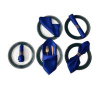 LJAYNJC Cloth Napkins 12Pcs 30X30cm Satin Table Napkin Soft Wedding Banquet Square Table Napkins Dinner Party Decoration(9)