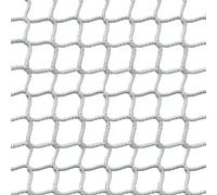 LJBD Child Safety Net Kids Pets Stairs Railing Protection Rope Net for Balcony Banister Guard, Outdoor 4cm/4mm Knotless Anti-Fall Netting for Playground Treehouse(Size:1 * 2m(3 * 7ft),Color:White)