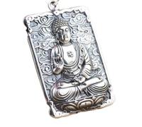 LJBLEUSK S925 Women's Men's Silver Necklace Engraved Writing on Square Pendants Creative Engraving Unique Personality Gift Unisex