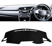 LJBOZDM - Car Dashboard Cover Dash Mat Sun Shade Protect Carpet Anti Glare Dashboard Cover Dash Mat - For Honda Civic 10th 2016 2017 2018 2019 2020