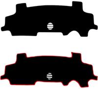 LJBOZDM - Car Dashboard Cover Dash Mat Sun Shade Protect Carpet Anti Glare Dashboard Cover Dash Mat - For Peugeot 107 for Citroen C1 for Toyota Aygo 2005-2014