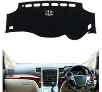 LJBOZDM - Car Dashboard Cover Dash Mat Sun Shade Protect Carpet Anti Glare Dashboard Cover Dash Mat - For Toyota Alphard Vellfire 2008-2015 2016 2017