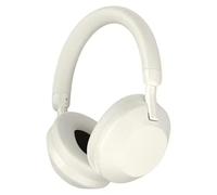 LJCCHM Wireless Headphones Over Ear, Foldable Bluetooth 5.4 Headphones with Microphone, Hi-Res Audio, 35H Playtime, Lightweight Headset for Home/Travel/PC/Cellphone,White