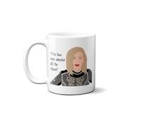 LJChicBoutique Who has time amidst all the chaos - Moira Rose - Coffee Mug (15 oz)