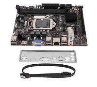 LJCM 1151 Motherboard,Motherboard Combo100m Network Card 1155 Pin Channel Processor Motherboard Ddr3 Memory for Quad Core I3 I5 I7 Office Desktop Mainboard