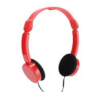 LJCM Kids Headphones Wired for School, Foldable Stereo Tangle Free 3.5mm Jack Wired Cord On Ear Headset for Children Teens Boys Girls Smartphones School Airplane Travel Plane Tablet