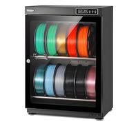 LJCSSD 3D Printer Filament Storage Box Dehydrator, 3D Filament Dryer Box, Drying Cabinet for 3D Printing Filament, Holds 10-12/15-21 Spools of Filament, Compatible with Nylon, PLA, PETG, ABS, TPU 70L