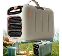 LJCSSD 5121BTU Fast Cooling/Heating Portable AC Tent Air Conditioner, AC/DC 24V, 3 Wind Speeds, Dehumidification, Timing, 500W Low Power Consumption Refrigeration&Heating