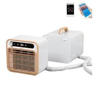 LJCSSD Portable 5000 BTU Air Conditioner, Split-Type Quiet Cooling Unit with Wi-Fi & Remote Control，No Need for A Dedicated Person to Come and Install, Can Freely Change Positions 1MConnectingTube