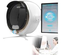 LJCSSD Professional Skin Analyzer Machine, 13.3/21.5 inch Facial Skin Detection and Analysis, 36 million pixel 3D intelligent skin detector White-13.3inches