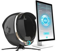 LJCSSD Skin Analyzer, 13.3/21.5-Inch 38 Million Pixels 3D Smart Skin Detector, 8 Spectral Analysis/14 Indicators Can Be Detected/Cloud Storage 13.3inches-White