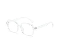 LJCZKA Blue Light Blocking Glasses Square for Women and Men,Retro 90s Oversized Computer Gaming Glasses Rectangle Clear Lens Computer Eyewear Anti Eyestrain for Reading, Texting & TV (ClearClear)