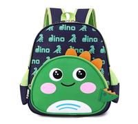 LJCZKA Dinosaur Toddler Backpack for Boys Girls, Small Cute Cartoon School Bag for Kids, Baby Rucksack for Nursery for Age 2-7