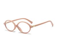 LJCZKA Oval Blue Light Glasses for Women Men Computer Glasses Oval Frame Anti Eyes Strain Headache Unisex for Reading Texting Gaming