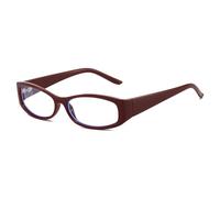 LJCZKA Oval Blue Light Glasses for Women Small Oval Y2K Frame Glasses Anti Eyestrain Eyeglasses Cat Eye Clear Lens for Computer Gaming Reading